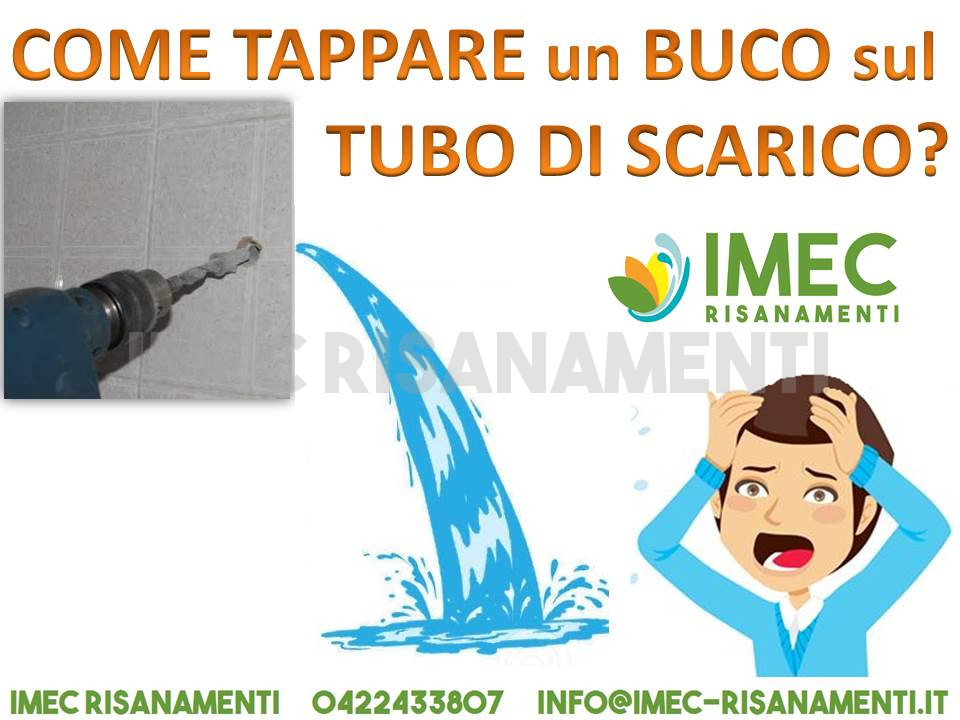 Come riparare un buco del tubo nel muro
